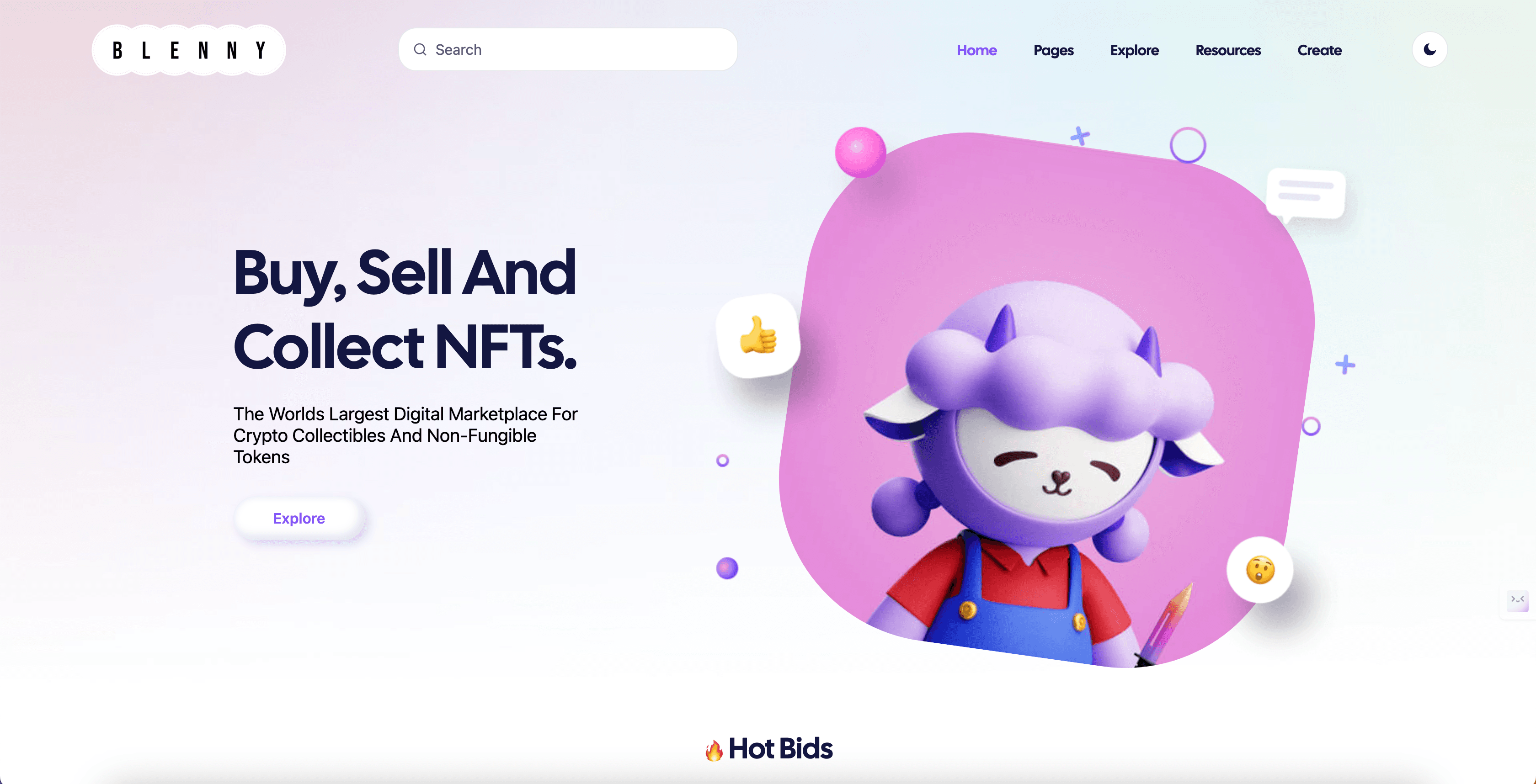 Bleney NFT Marketplace